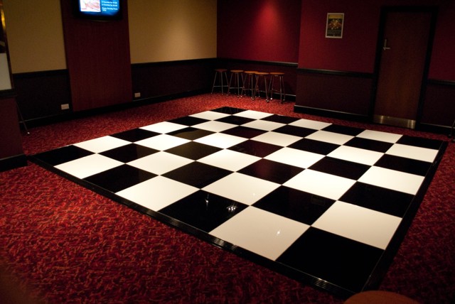 Black & White Dance Floor